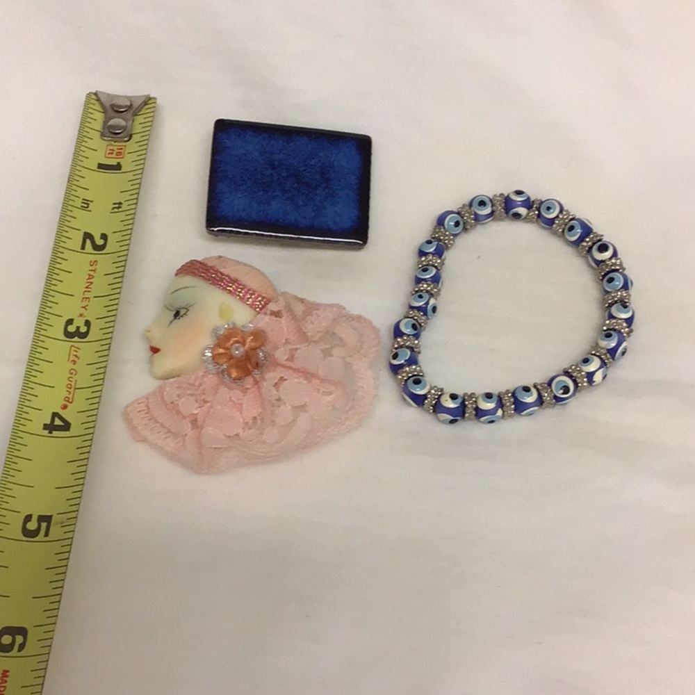 Broaches and bracelet. MAKE AN OFFER - Picture 3 of 3